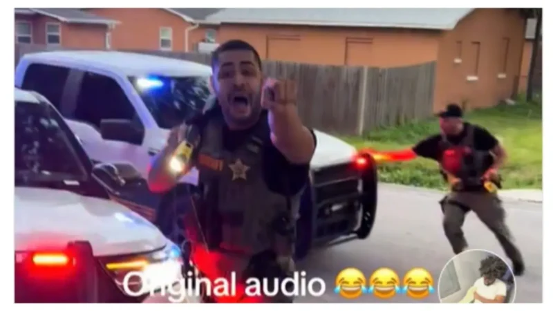 ‘Dumb—!’: Sheriff’s Deputy Pulls Up to a Tense Arrest, Forgets to Put His Truck in Park — and the Internet Loses Its Mind Watching Him Chase It