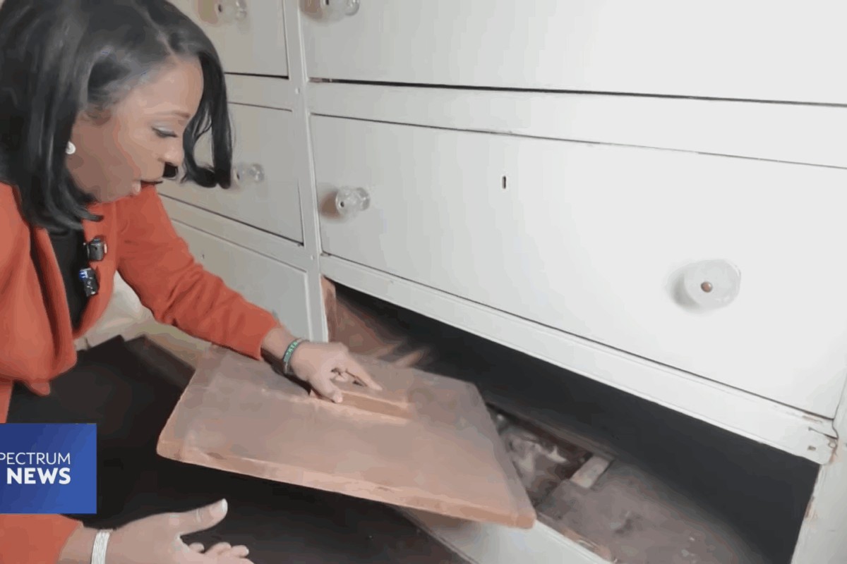 Historians discover a passageway linked to the Underground Railroad in New York landmark