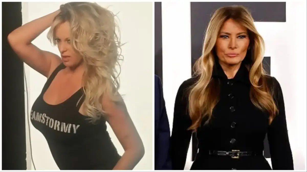 ‘Wow… It’s the Same’: Stormy Daniels Calls Out Melania, Accuses the First Lady of Copying from Her Movie — Then Slips in a Savage Dig at Trump