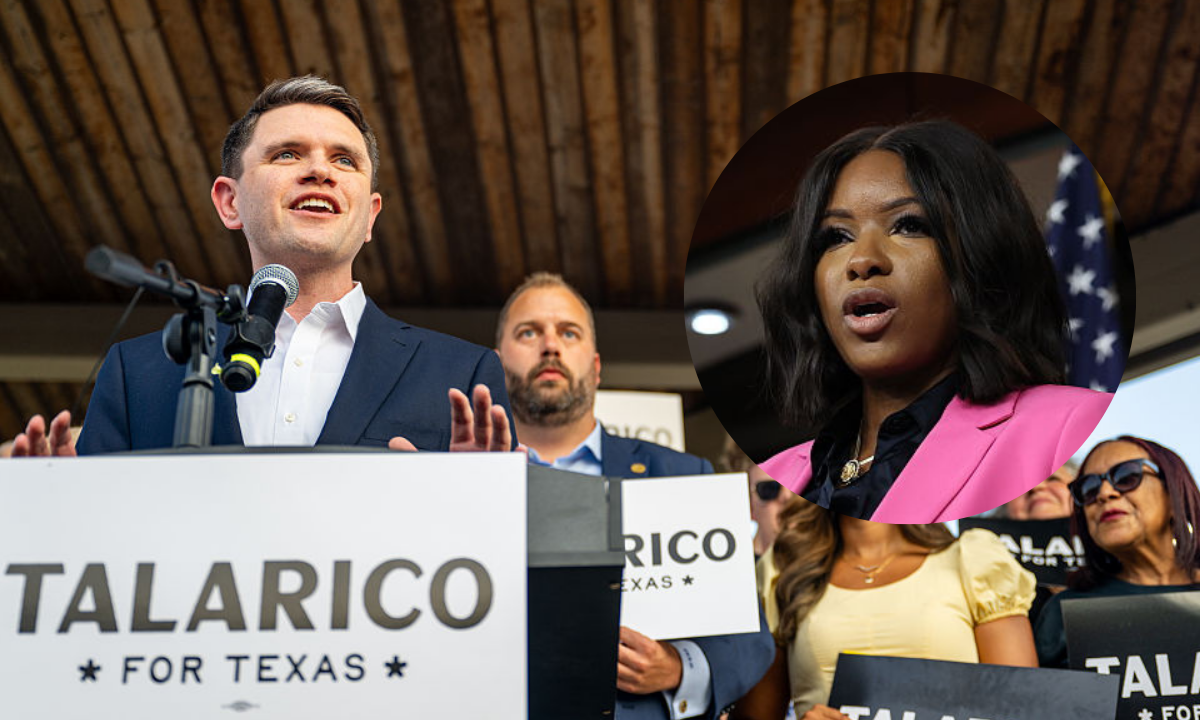 Jasmine Crockett’s Texas opponent James Talarico called out for alleged ‘mediocre Black man’ remark