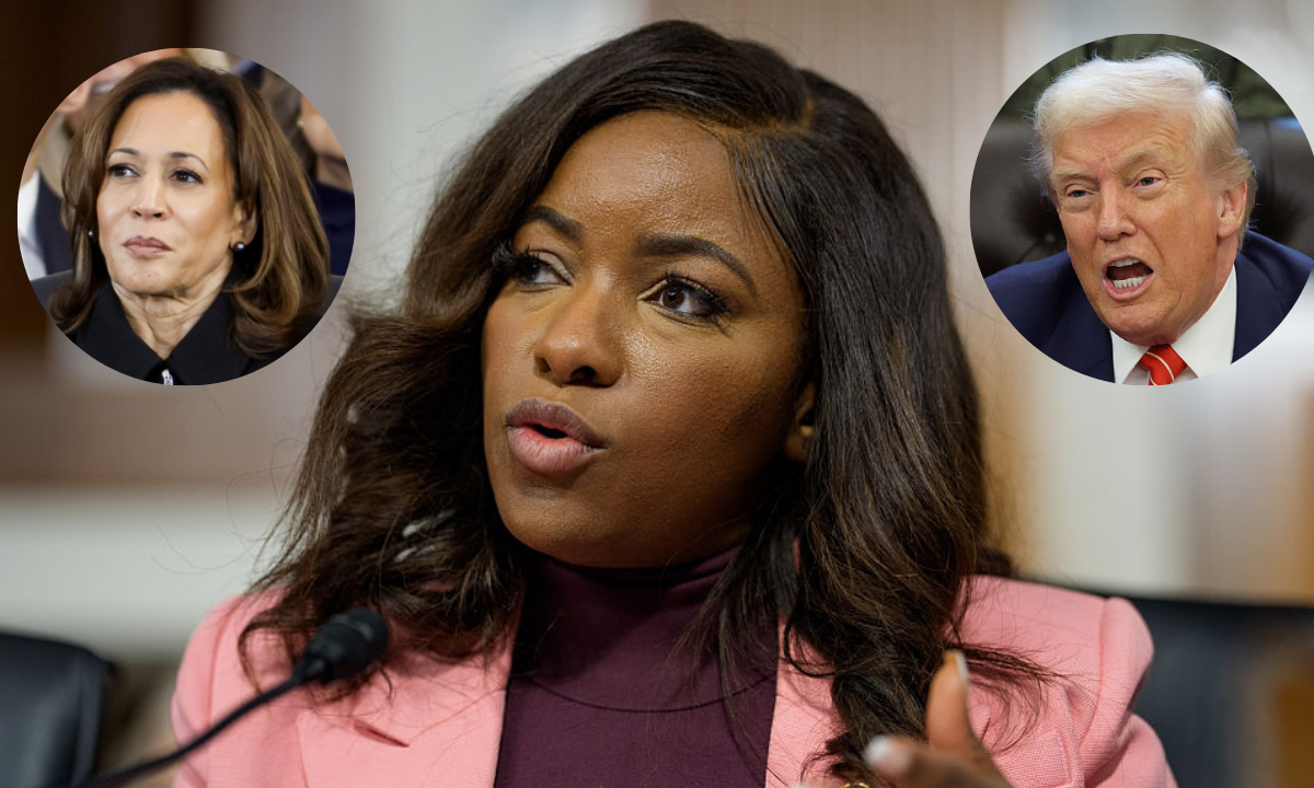 Crockett says she is facing same misogynoir Kamala Harris did; calls out irony of Trump being a convicted felon