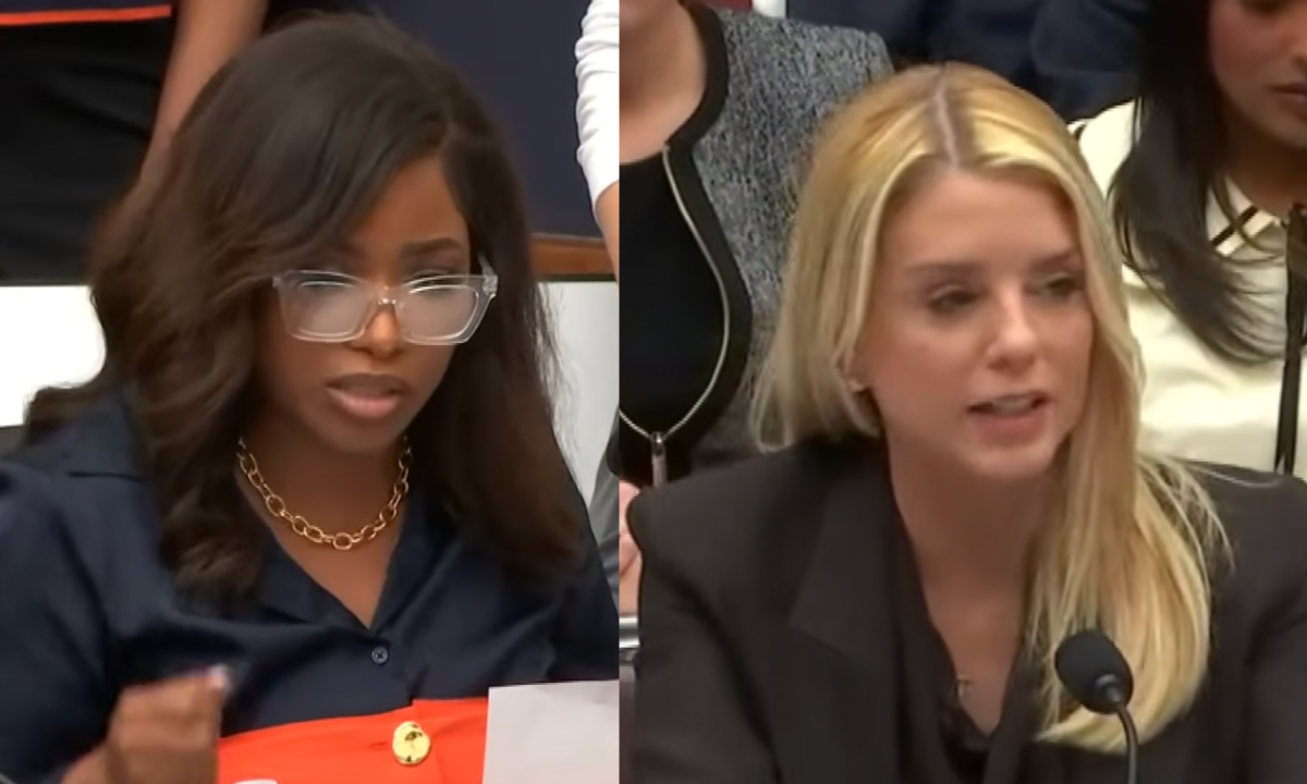 Jasmine Crockett walks out on AG Bondi during tense exchange over Trump’s ‘very close’ relationships with pedophiles