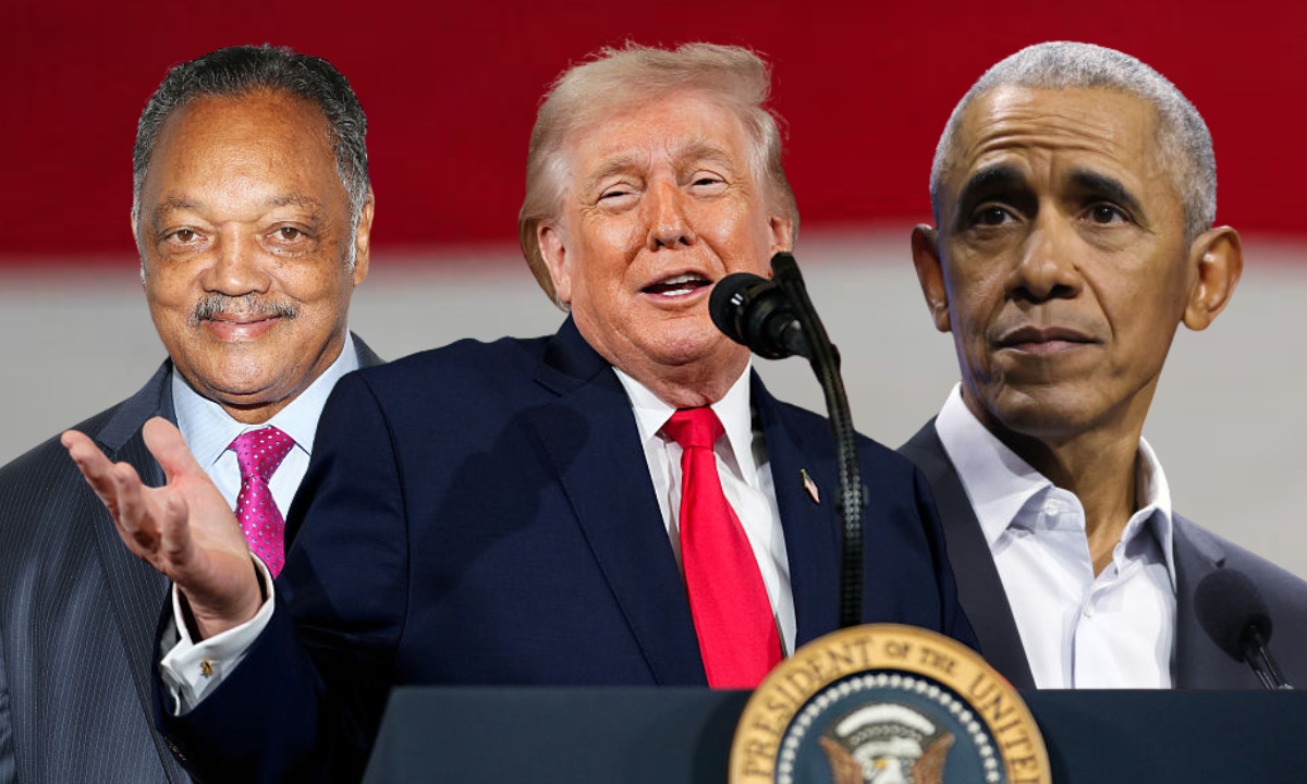 Trump centers himself, attacks Obama in tribute post to Rev. Jesse Jackson