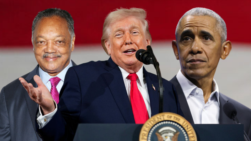 Trump centers himself, attacks Obama in tribute post to Rev. Jesse Jackson