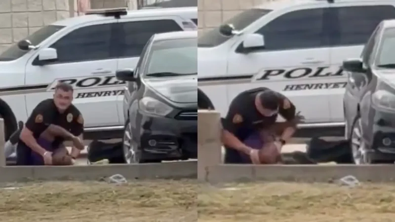 ‘Somebody Help Me!’: Video Shows Oklahoma Cop Repeatedly Punching Black Man While Holding Him on the Ground, But Officials Say It’s Not What It Seems