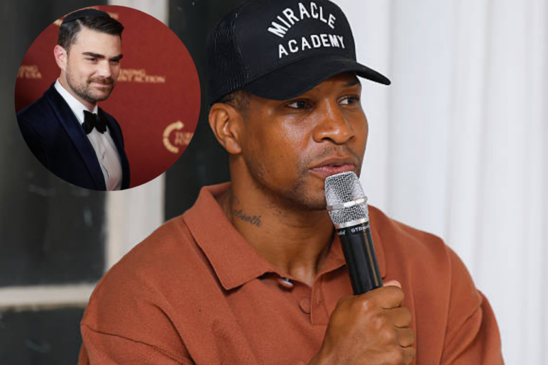 Jonathan Majors comeback film will be produced by conservative pundit Ben Shapiro