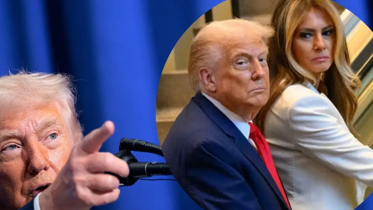 ‘She Knew’: Trump Veers from Teleprompters to Escalators, and One Comment Has People Saying He’s Still Seething After ‘Melania Didn’t Save Him