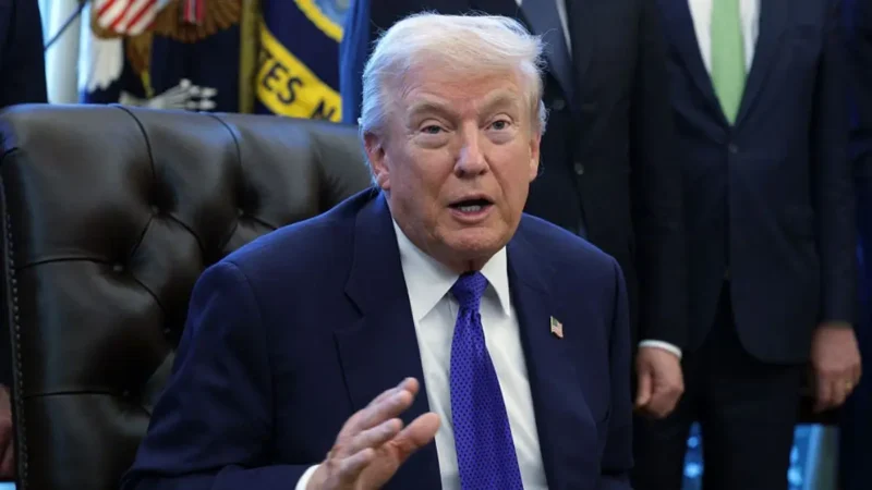 ‘Nurse?’: Trump Claims His Awkward Slow Walk Is on Purpose, Then Keeps Repeating Himself Until He Accidentally Exposes His Real Fear, and It’s Not Falling