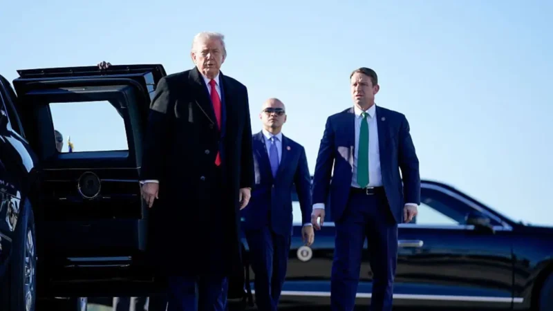 ‘Holy Smokes, You’re Not Kidding’: Trump’s Heavy ‘Bags’ Trigger Hard Stares as Critics Say He’s ‘Melting’ Before Their Eyes