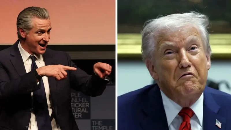 ‘Why Does He Cross His Legs Like That?’: Newsom Unleashes a Savage New Nickname for Trump — Targeting His Most Guarded Title, Yet Viewers Can’t Stop Zooming In on How He’s Sitting