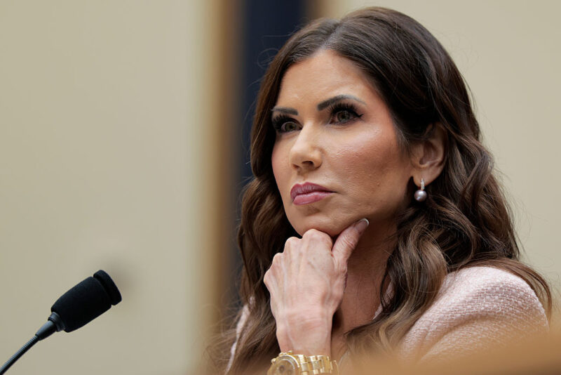 ‘You’re Fired!’: Trump Dumps Kristi Noem For Mark Mullin As DHS Secretary