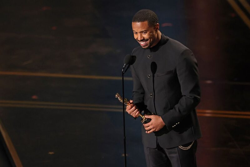 Michael B. Jordan wins first Oscar for ‘Sinners,’ gives thanks to pioneers in Best Actor acceptance speech