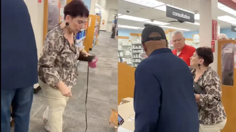 ‘The Entitlement’: White Woman Throws a Fit at CVS Pharmacy After Being Told to Wait Her Turn — Refuses Help from Black Employee, Then Bystanders Shut It Down