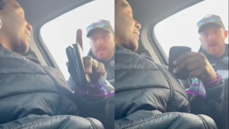 ‘Looking Suspicious’: Cop Stops Black Mom for Passing a Coffee Cup to Her Son and Accuses Her of Drug Deal, But She Knows Her Rights