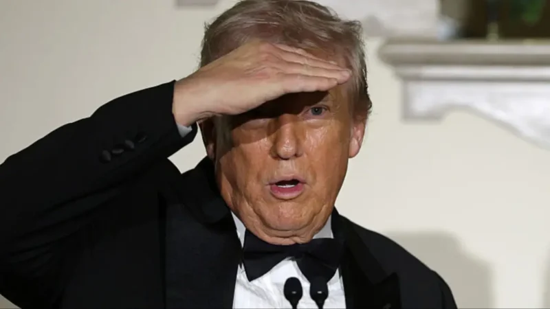 ‘That’s Some Low-Hanging Fruit’: Donald Trump Shows Off a New Dance Move — But Seconds Later, Viewers Can’t Stop Staring at the Woman Right Behind Him