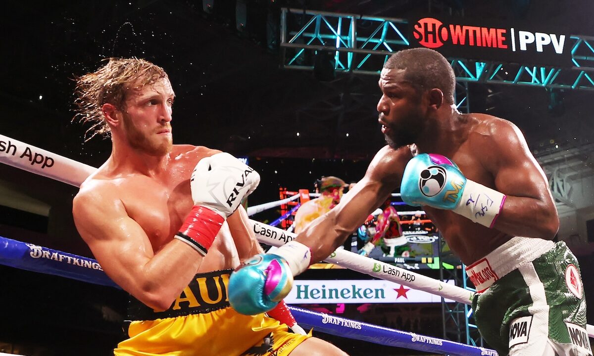 As Floyd Mayweather preps his return to professional boxing, old foe Logan Paul claims ‘Money’ owes him millions