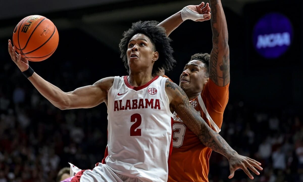 Star Alabama basketball player arrested on felony charges days before NCAA tourney, removed from campus