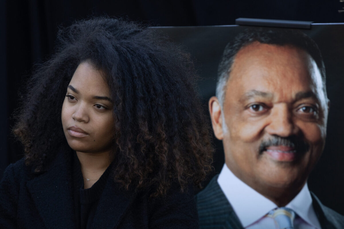 Ashley Jackson, daughter of Jesse Jackson, sets the record straight on her voice falsely being used to push drama