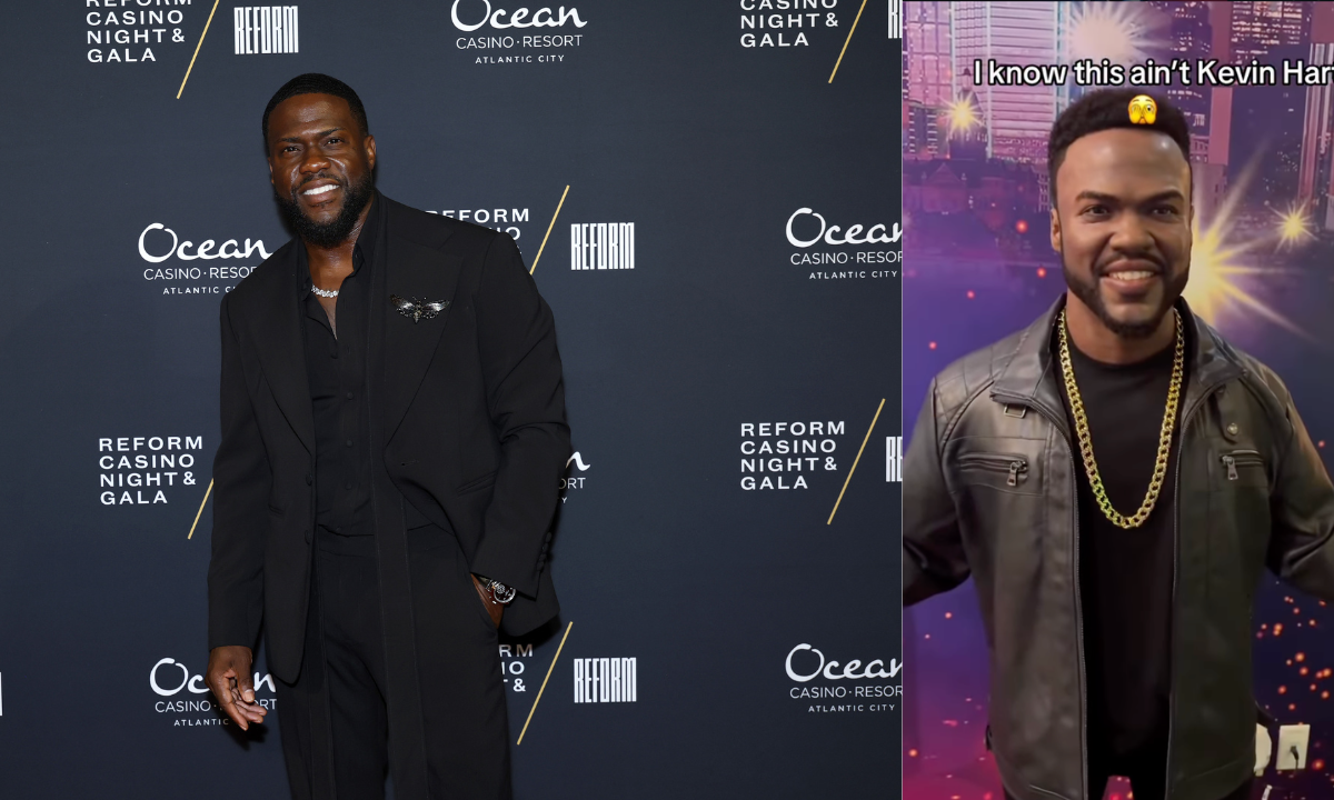 Who is that? Kevin Hart wax figure goes viral