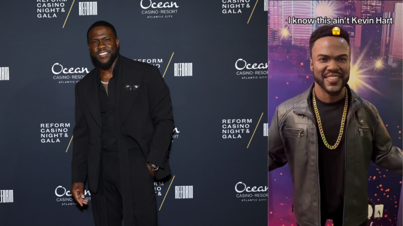 Who is that? Kevin Hart wax figure goes viral