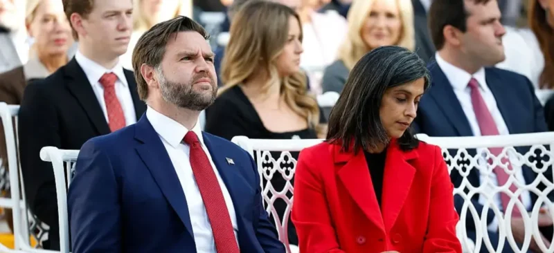 ‘She Literally Brushed it Off’: JD Vance Tries to Play the Loving Husband with a Kiss on Live TV After That Humiliating Interview — But Usha’s Reaction Suggests She’s Still Not Over It