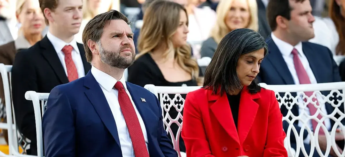 ‘She Literally Brushed it Off’: JD Vance Tries to Play the Loving Husband with a Kiss on Live TV After That Humiliating Interview — But Usha’s Reaction Suggests She’s Still Not Over It