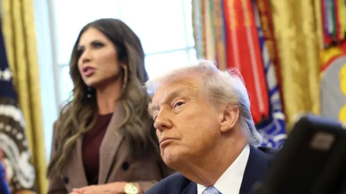 ‘Oh Lordy…!’: Trump’s Decision to Dump Kristi Noem Triggers Chaos in Her Inner Circle  — Top Henchman Reportedly Escorted Out as Alleged Lover Corey Lewandowski Suddenly Scrambles to Distance Himself