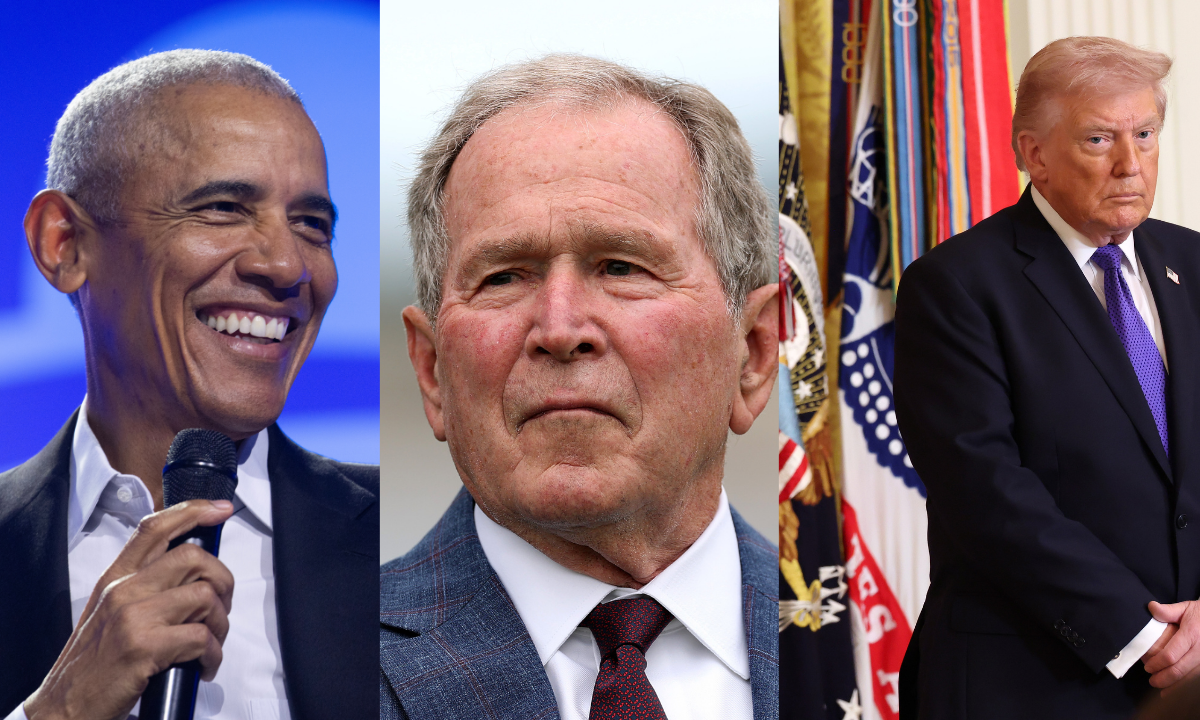 Former President Obama will welcome former President Bush, not Trump to Obama Presidential Center ceremonies, per report