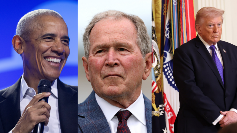 Former President Obama will welcome former President Bush, not Trump to Obama Presidential Center ceremonies, per report