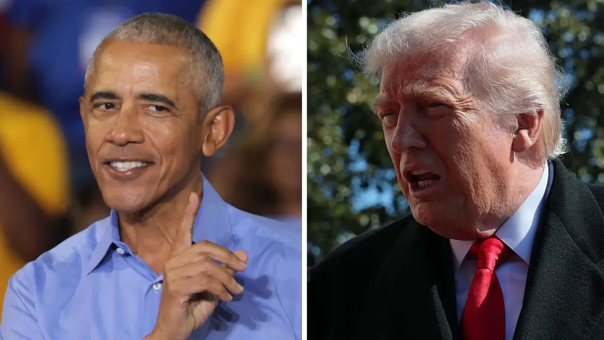 ‘What?’… Did He Add Himself?: Trump Puts His Ego on Full Display — Commissions Artist to Rework Obama’s Most Iconic Scene Then One Desk Detail Sparks Outrage