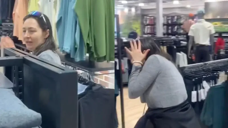 ‘Why Are You Running?’: Karen ‘Glitched Out’ Trying to Escape Camera After Berating  Black Shopper in Viral Video