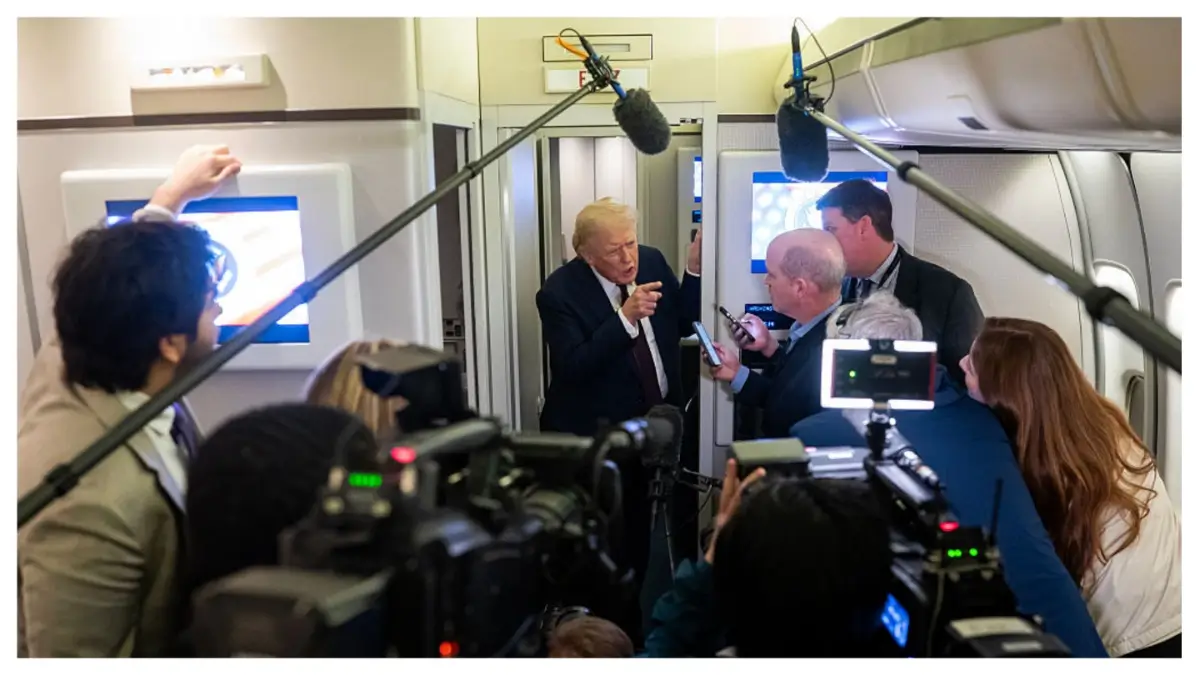 ‘He Has Lost His Mind!’: Trump Walks Right Into a Reporter’s Trap, Never Realizes His Desperation Is Being Used Against Him — and What Comes Out Next Turns the Room Against Him