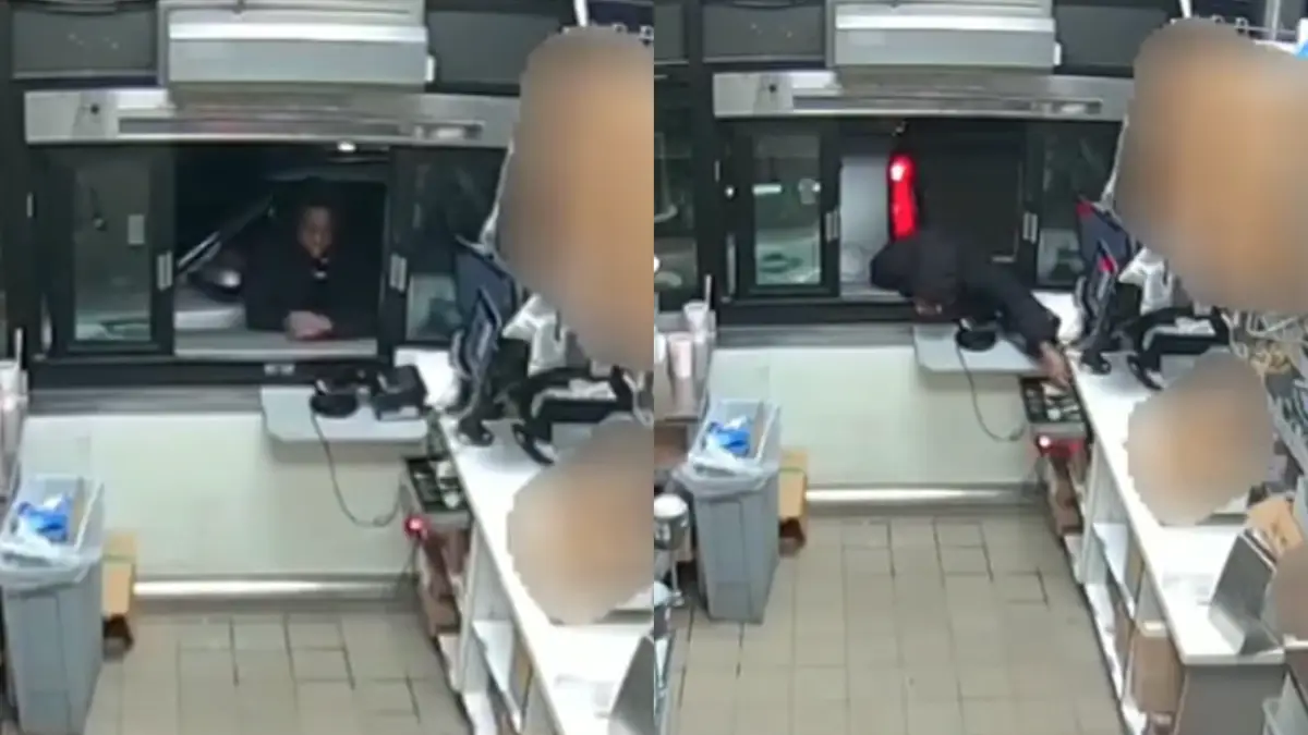 ‘Get Ready to Die About Some Chicken!’: Drive-Thru Turns Into Chaos as Hoodie-Clad Man Threatens Workers — But What He Does Next Inside the Window Feels Almost Too Easy