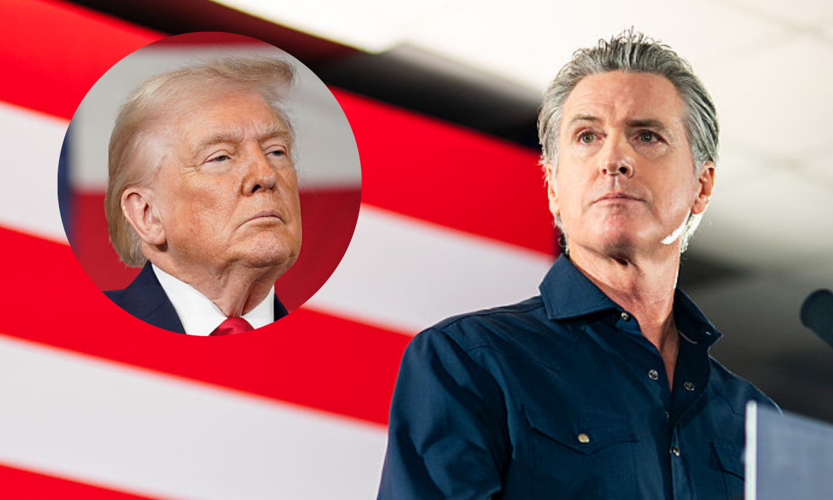 Gavin Newsom slams ‘brain-dead’ Trump after president says he’s ‘obviously a racist’