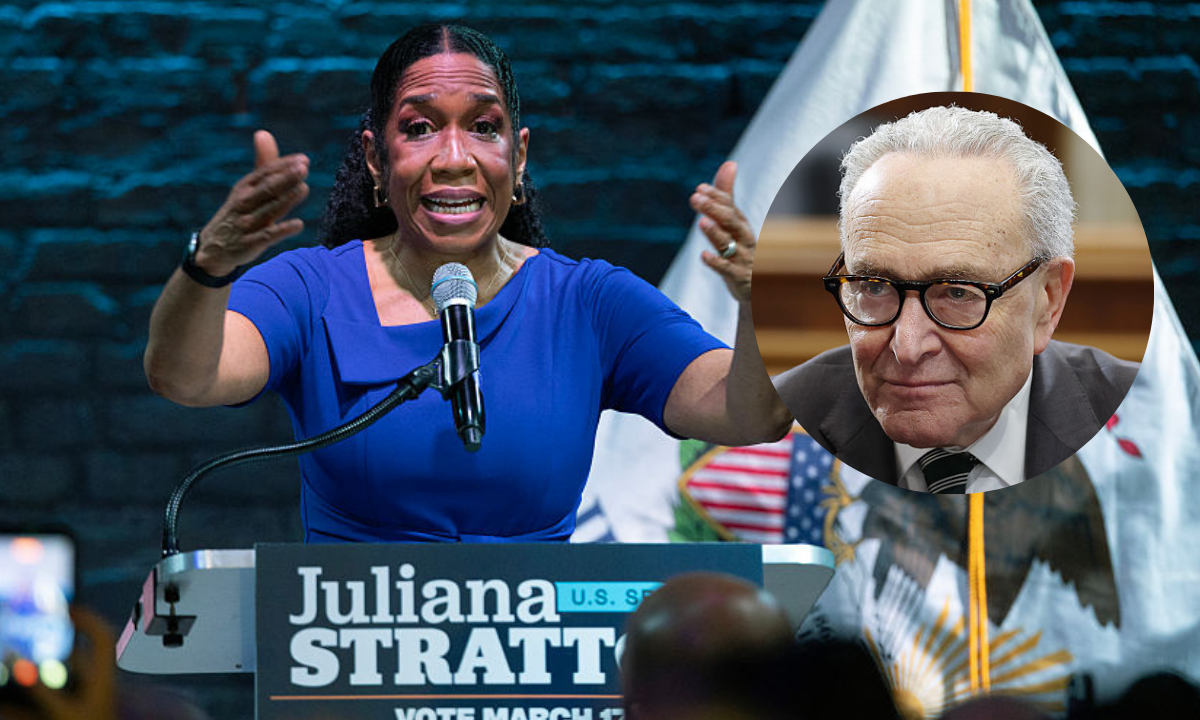 Senate nominee Juliana Stratton says she won’t support Chuck Schumer as Democratic leader