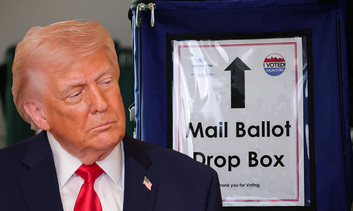 Trump says mail-in voting is ‘corrupt.’ The president voted by mail just days ago