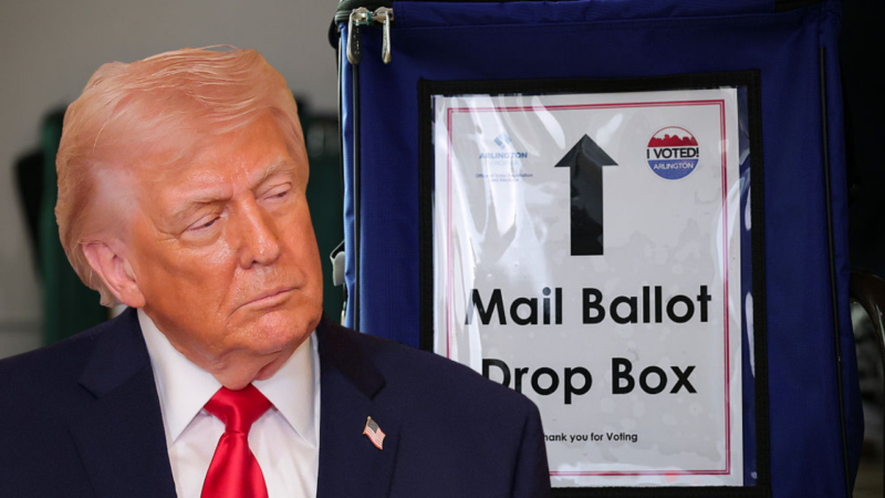 Trump says mail-in voting is ‘corrupt.’ The president voted by mail just days ago