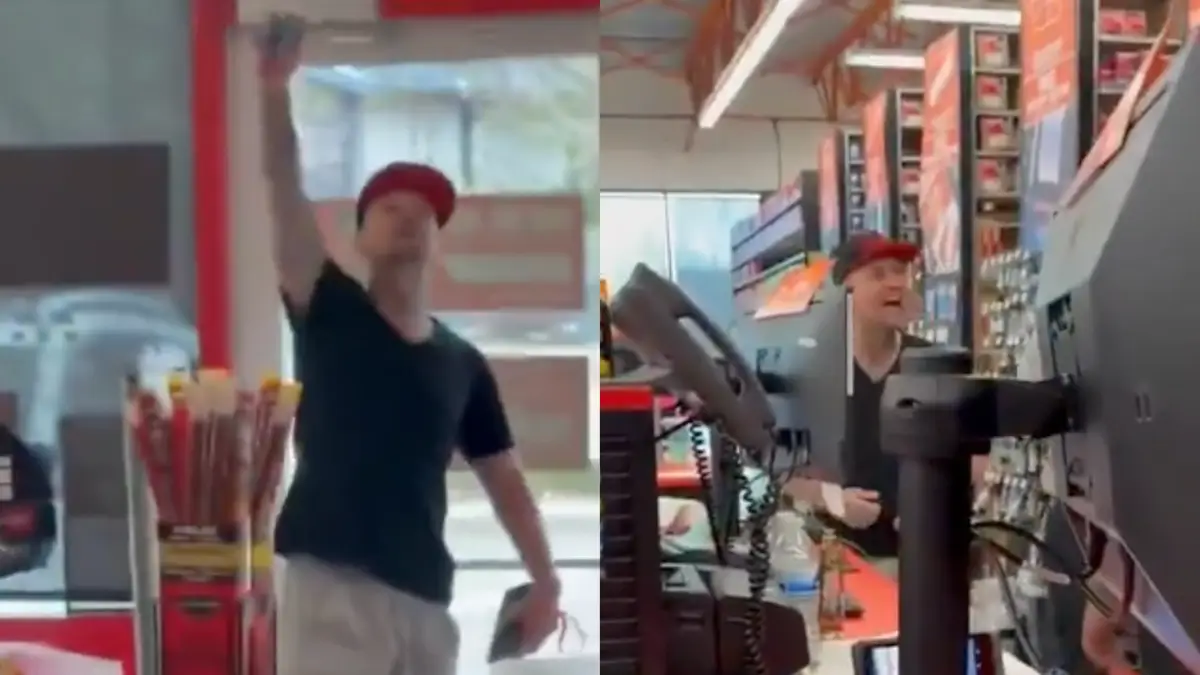 ‘White Power, Homeboy!’: White AutoZone Shopper Yells Racial Slurs in Unhinged Racist Tirade at Store and Gets The Treatment He Deserves