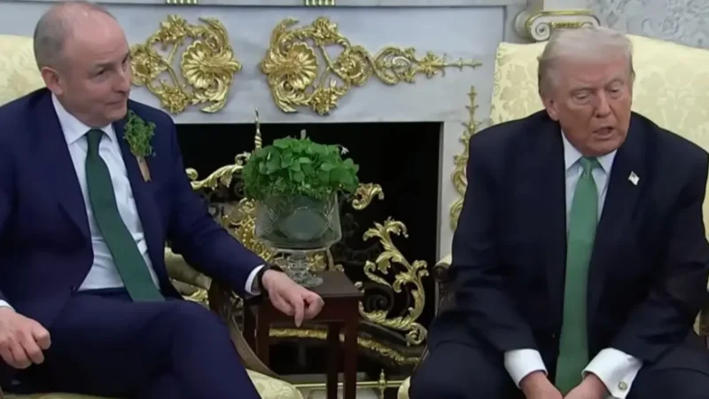 ‘All the World Leaders Are Laughing’: Trump’s Iran Answer Falls Apart as He Pushes a Widely Mocked Theory and Unleashes a Bizarre Rant That Leaves the Irish PM Visibly Struggling