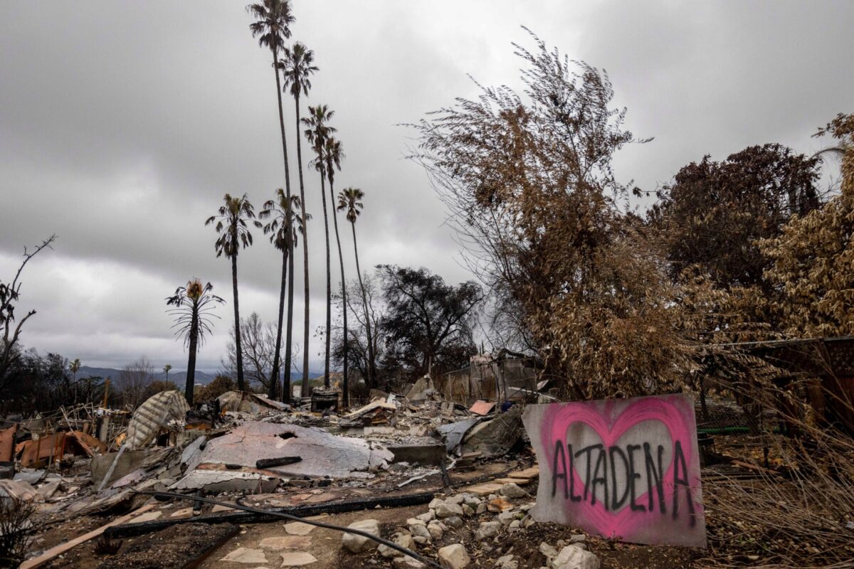Altadena residents warn: More than a year after the fires, most have not returned and displacement is already here