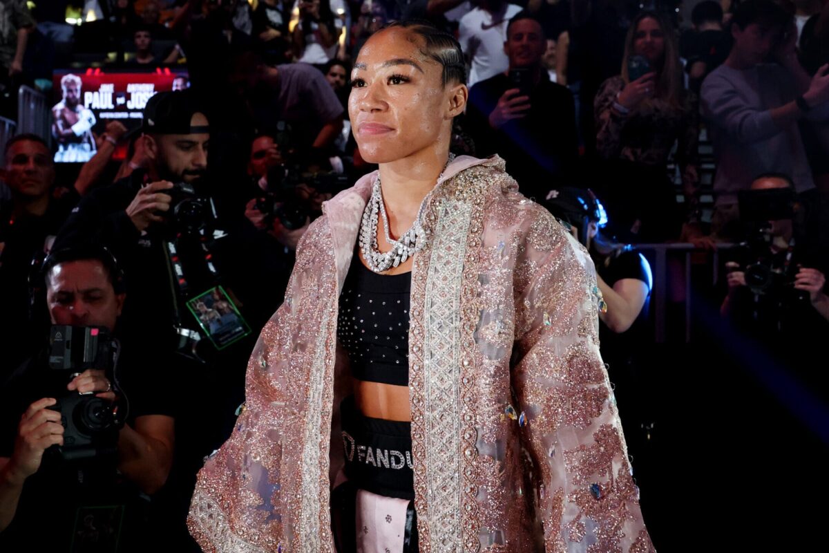 Alycia Baumgardner is bringing more than fight into the ring