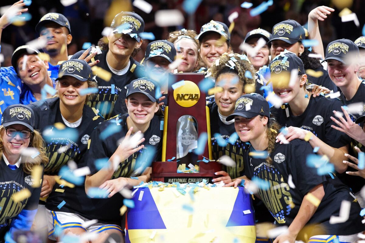 UCLA storms past South Carolina to claim historic first women’s NCAA title