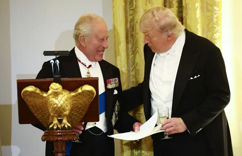 ‘King Is Brutal’: King Charles III Looked Trump Dead in the Eye and Basically Called Him ‘Ignorant’ Then Forced Ted Cruz to Watch His Kids Get Roasted