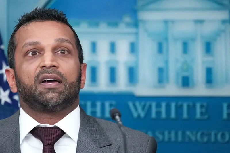 ‘Will be Fired’: FBI Director Kash Patel Freezes, Fumbles With iPhone After Shooting, Then Realizes He’s Being Filmed