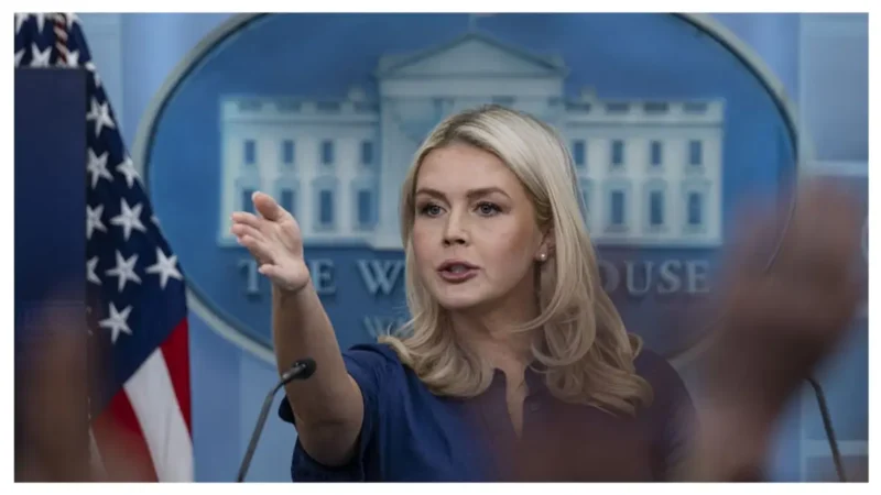 ‘Right In Her Face!’: Karoline Leavitt Lets Her Guard Down — Reporter Sees the Opening and Lands a Brutal Question That Forces Her to Pull an Absurd Move That Turns On Her