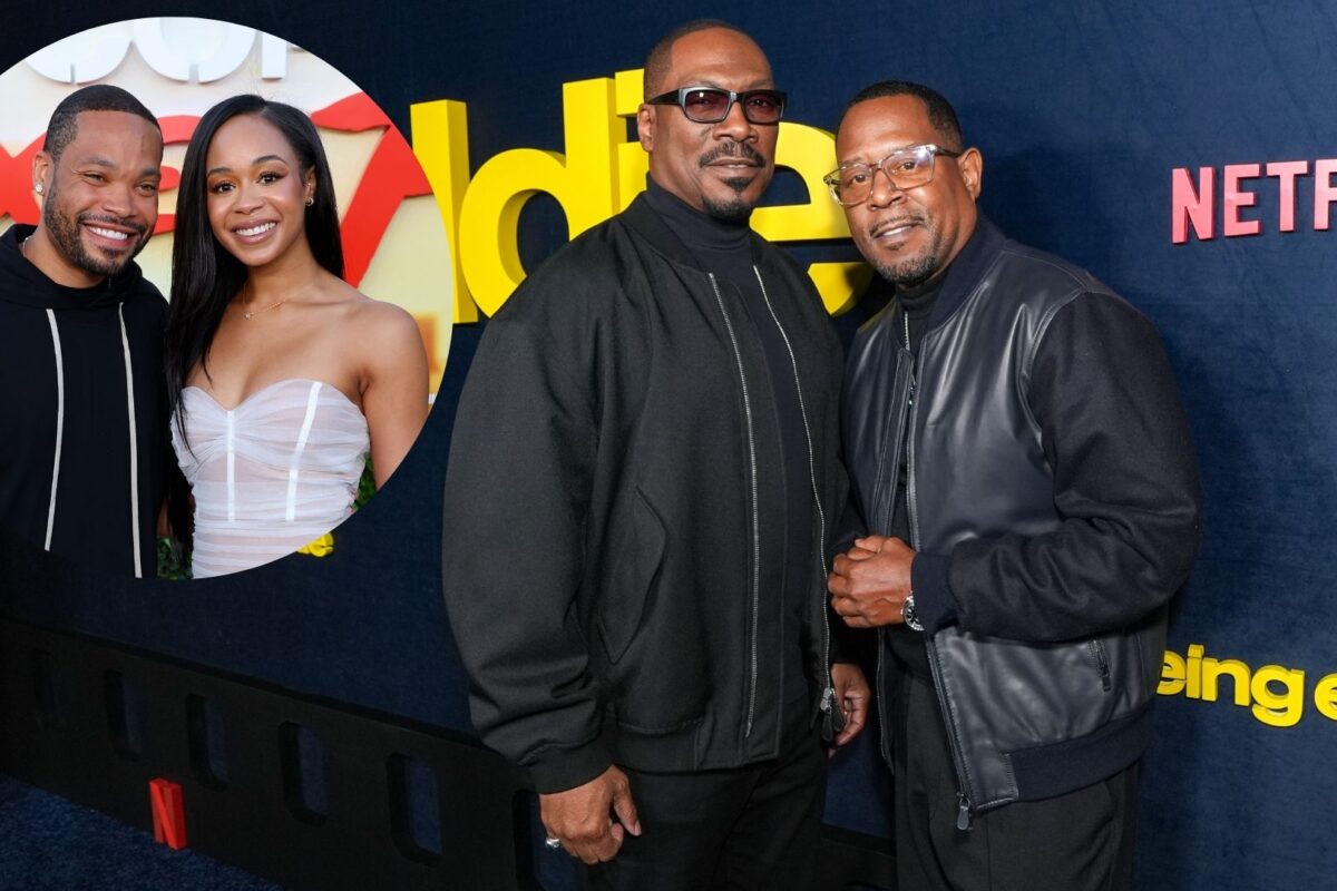 Eddie Murphy says son Eric and Martin Lawrence’s daughter Jasmin have welcomed their first baby