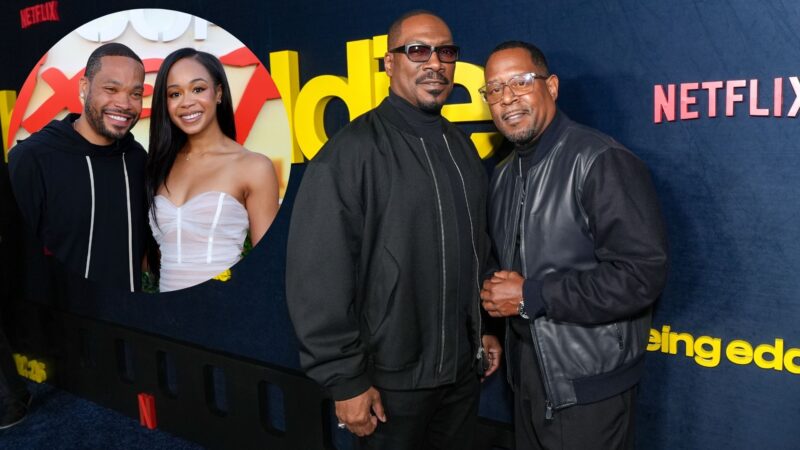 Eddie Murphy says son Eric and Martin Lawrence’s daughter Jasmin have welcomed their first baby