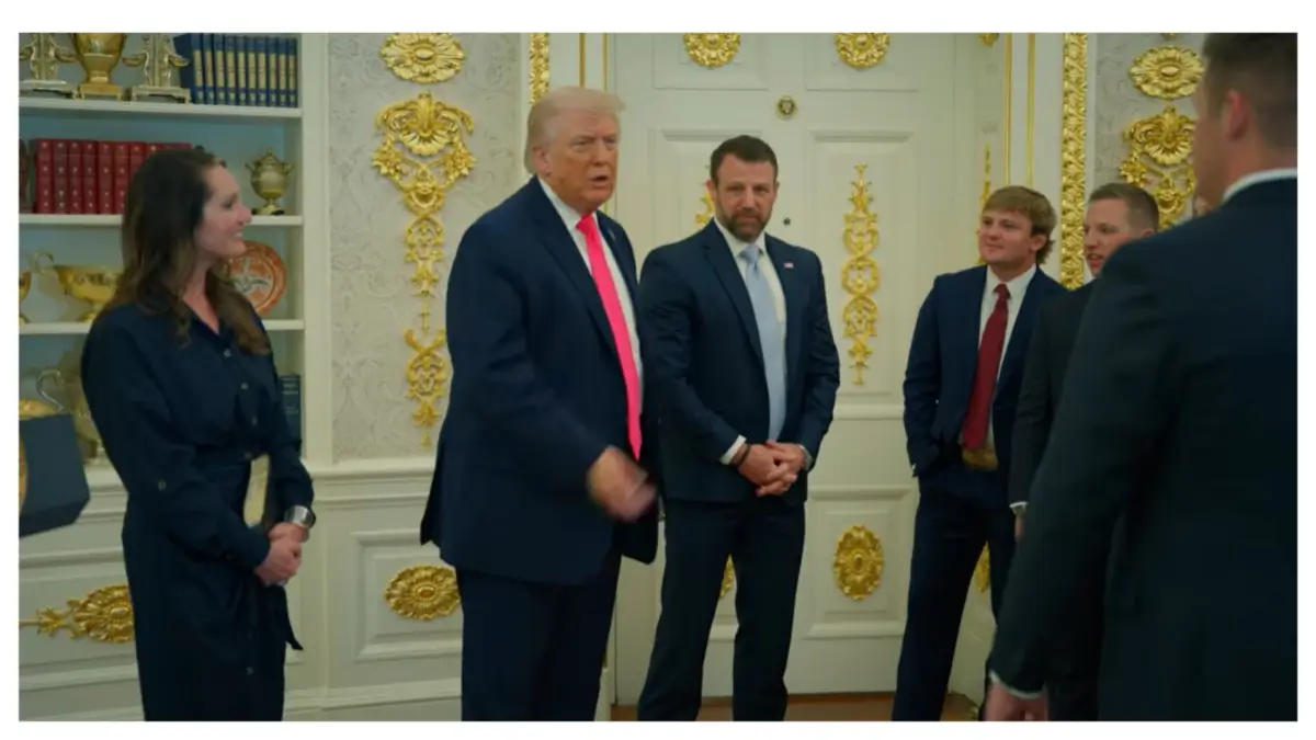 ‘Won’t Make Us Forget’: Donald Trump’s Desperate Rebrand Backfires Spectularly as Furious Critics Zoom in on the AI Image Nobody Was Supposed to Scrutinize 