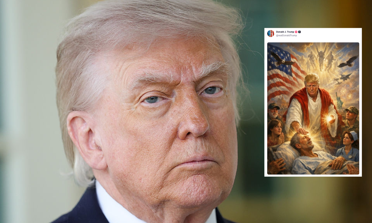 Making sense of Trump’s post comparing himself to Jesus, and the ‘hypocrisy’ of white Christian nationalism