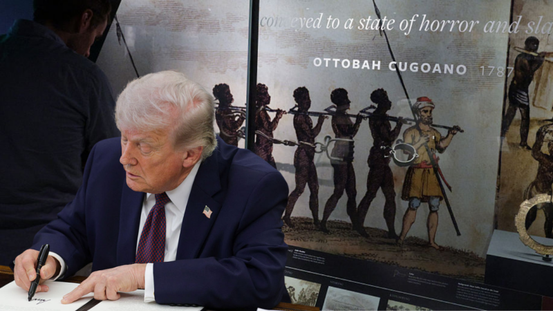 Law signed by Trump for Holocaust survivors proves reparations is possible, just not for Black Americans, say advocates